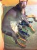 Zora and puppies - 8 days old